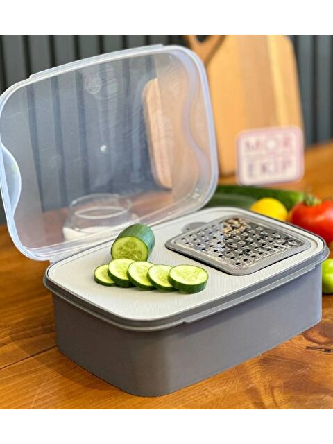 Technow Vip Ahmet VP-039 Masal Rendeli Saklama Kabı Gri 4500 ml - S000422774-74