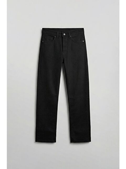 Abluka Online Erkek Baggy Fit Basic Jean Siyah - S000494254-19351