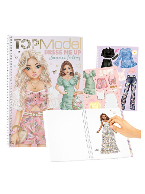 Top Model Dress Me Up Summer Feeling Çıkartma Kitabı 13833