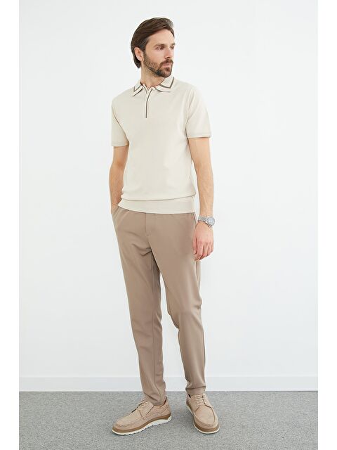 Fullamoda Beli Bağlamalı Cepli Pantolon