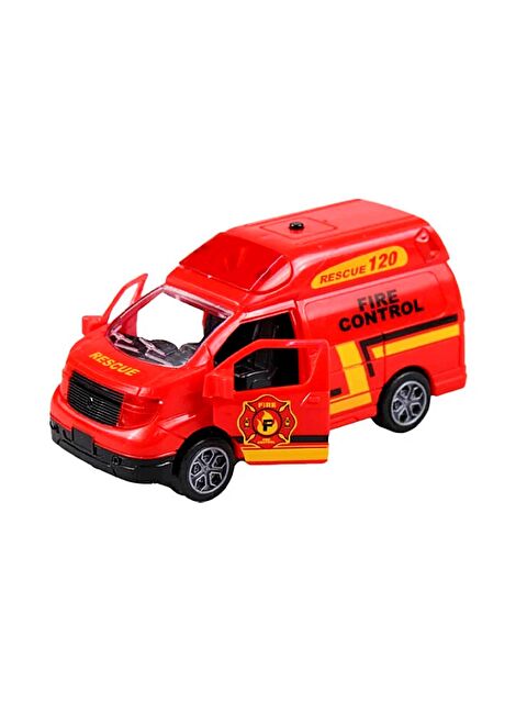 Kızılkaya Işıklı Sesli Çek-Bırak İtfaiye Minibüsü (YY2020-17F) - S000355033-20045
