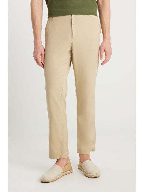 Wrangler Regular Fit Normal Kesim Lastikli Bel Açık Yeşil Chino Pantolon - S000530588-18194