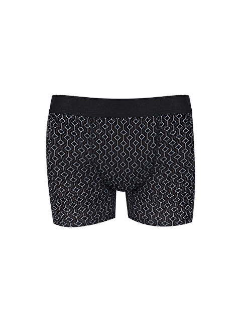 Koza İç Giyim Erkek Tekli Desenli Pamuklu Boxer - S000325585-5406