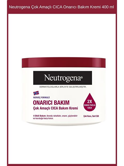 Neutrogena Çok Amaçlı CICA Onarıcı Bakım Kremi 400 ml