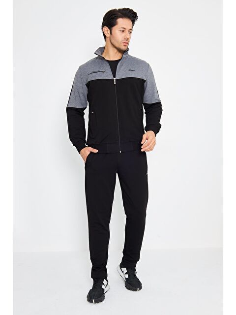 TRENDHILL Pamuklu Büyük Beden Erkek Eşofman Takımı 201513 - S000511420-19351