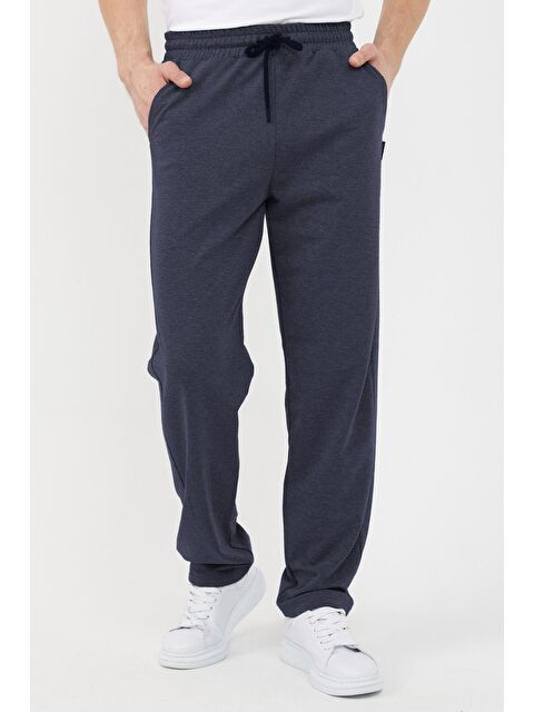 Mmetalic Erkek Düz Paça Rahat Kesim Büyük Beden Eşofman Altı - S000228574-26298