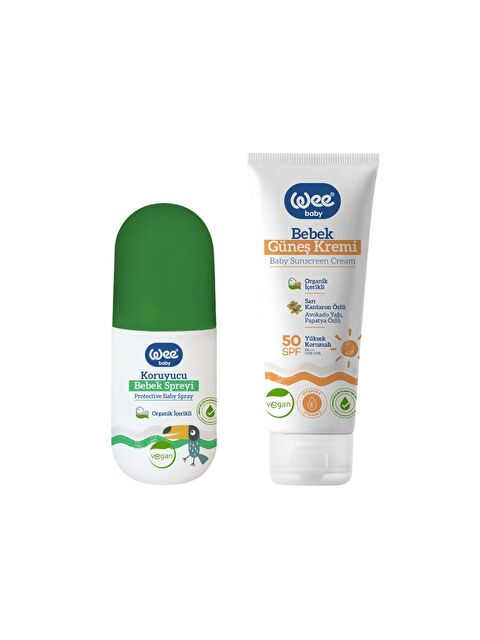 WEE BABY Bebek Koruyucu Sprey 150 ml + Güneş Kremi 75 ml - S000503061-20063