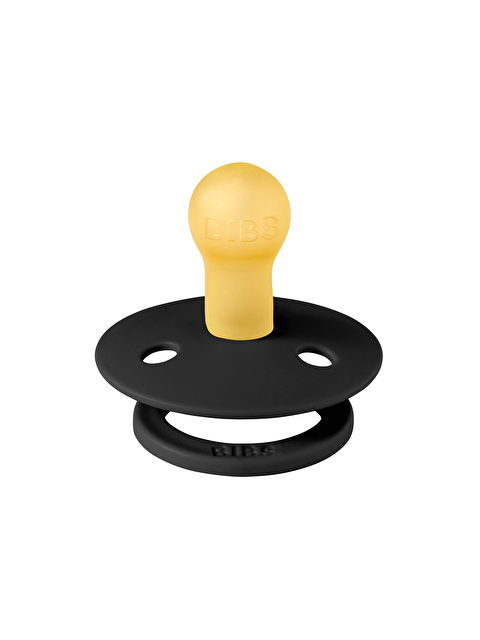 Bibs Colour Kauçuk Emzik - Black-0-6 Ay - S000491247-19351