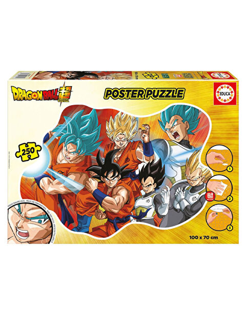 Educa Çocuk Puzzle 250 Parça Dragon Ball Poster Yapboz 19965