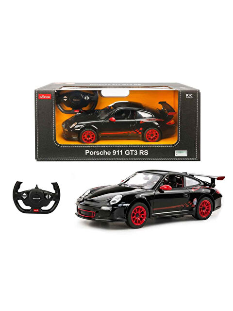 Rastar 1:14 Porsche GT3 RS Uzaktan Kumandalı Işıklı Araba Siyah S00042800