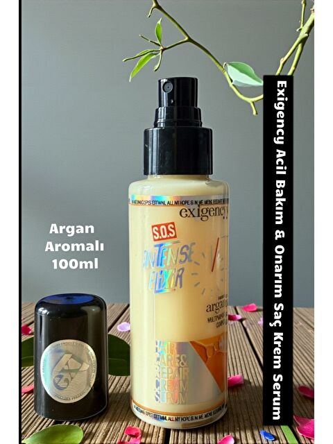 Technow Exigency Durulamasız Argan Aromalı Acil Bakım&Onarım Saç Krem Serum 100ml