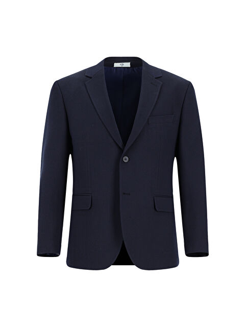 Kiğılı 4 Drop Relaxed Fit Rahat Kesim Desenli Klasik Ceket - S000494011-29672