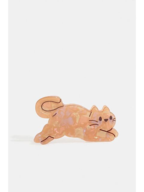 New Obsessions Asetat Sedefli Kedi Mandal Toka - S000494014-20024