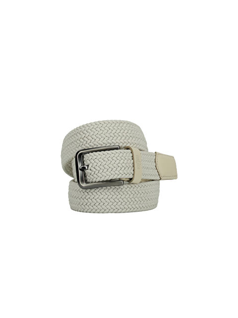 Kiğılı Desenli Elastanlı Esnek Spor Örgü Kemer - S000494027-19928