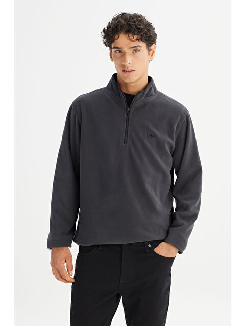 Lee Regular Fit Normal Kesim Fermuarlı Dik Yaka Polar - S000468422-29666