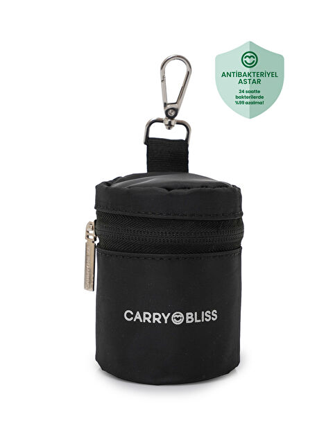 Carry Bliss Siyah PaciPal Astarlı Emzik Saklama Çantası - S000513978-19351