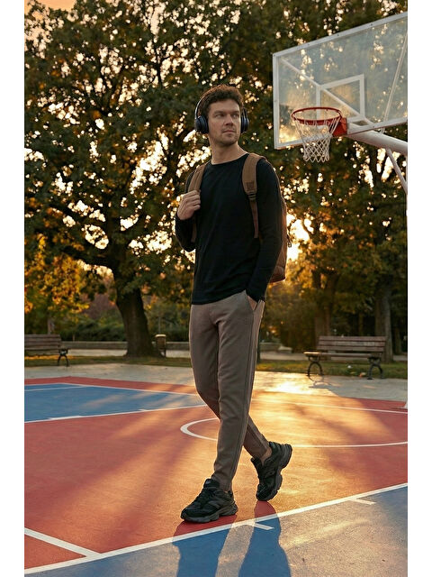 Buratti Regular Fit Normal Bel Düz Paça Eşofman Altı 5908050 - S000400895-14742