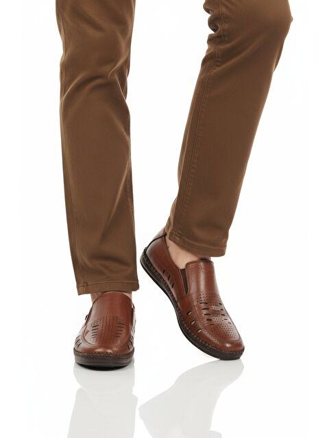 Ayakmod Taba Hakiki Deri Jel Taban Anatomik Erkek Casual Ayakkabı 410 M - S000505273-37454