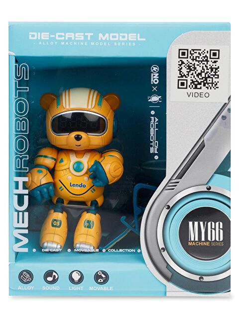 Seher Hediyelik Eşya Seher Oyuncak Çalar Saatli  İnteraktif Metal Figür - Sarı Standart - S000503070-20072