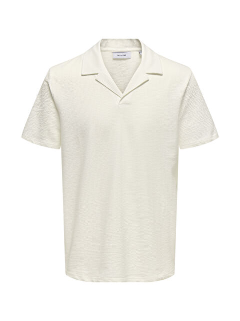 Only&Sons Onskian Streç Pamuklu Regular Fit Polo Yaka Kadın T Shirt 22032818 - S000380476-20063