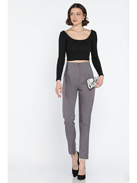 Gülseli Boru Paça Kadın Pantolon - S000361097-20600