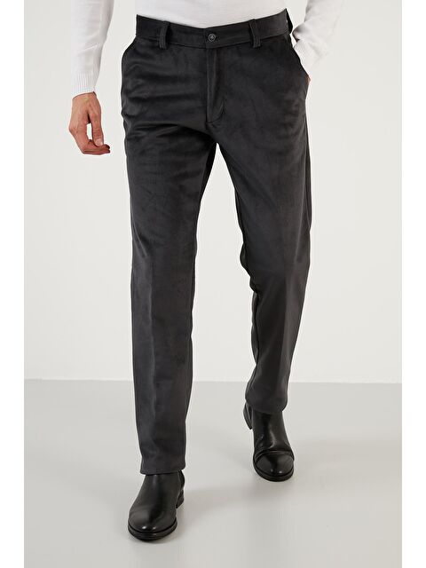 Buratti Normal Bel Regular Fit Düz Paça Kadife Erkek Pantolon 645MERLIN - S000000554-29666