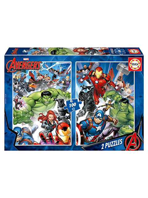 Educa Çocuk Puzzle 2x100 Parça Yenilmezler 19679