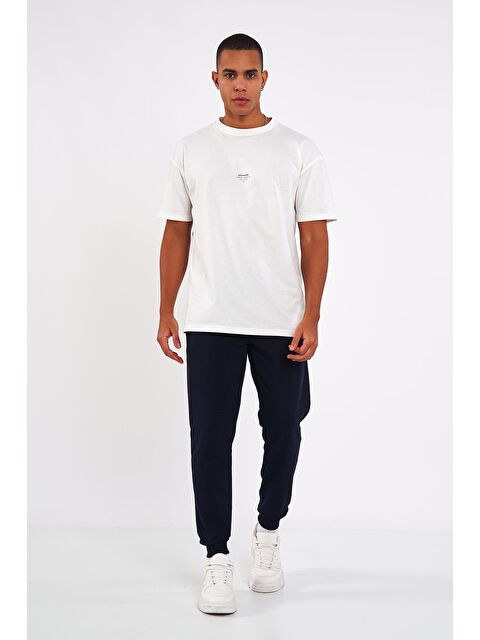 Mmetalic Paçası Lastikli Erkek Büyük Beden Jogger Eşofman Altı MTLC044 - S000230754-21164