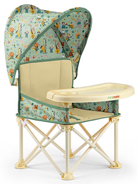 Minimono Tenteli Portatif Mama Sandalyesi - Bej Standart - S000503077-37217