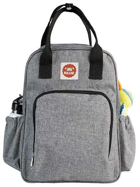 KUJJU Anne Bebek Bakım Sırt Çantası - Gri Standart - S000295728-20600