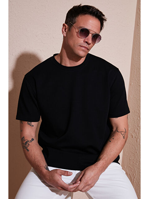 Buratti Pamuklu Regular Fit Bisiklet Yaka Basic Tişört 5902772 - S000380482-19351