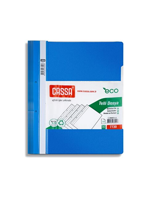 Cassa Telli Dosya Eco Mavi 50 li Paket - S000280162-17234