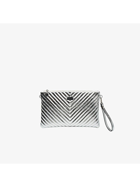 Silver Polo Kadın Portföy Çantası SP1034-M211 SILVER POLO Portföy & Clutch Gümüş-Gümüş