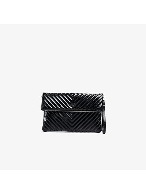 Silver Polo Kadın Portföy Çantası SP1134-M211 SILVER POLO Portföy & Clutch Kırışık Siyah-Kırışık Siy