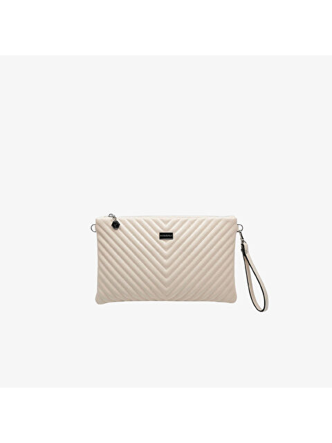 Silver Polo Kadın Portföy Çantası SP1034-M211 SILVER POLO Portföy & Clutch Bej-Bej