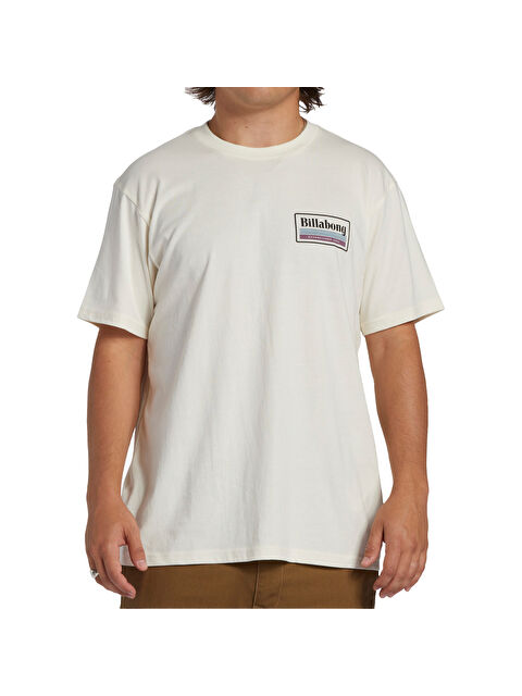 Billabong Walled Tees Erkek Beyaz Tişört - S000489112-20063