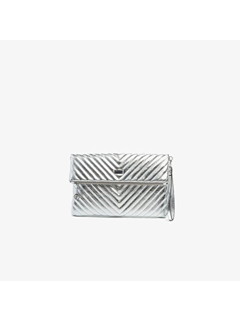 Silver Polo Kadın Portföy Çantası SP1134-M211 SILVER POLO Portföy & Clutch Gümüş-Gümüş