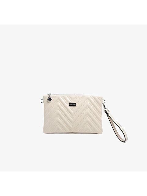 Silver Polo Kadın Portföy Çantası SP1250-M211 SILVER POLO Portföy & Clutch Bej-Bej