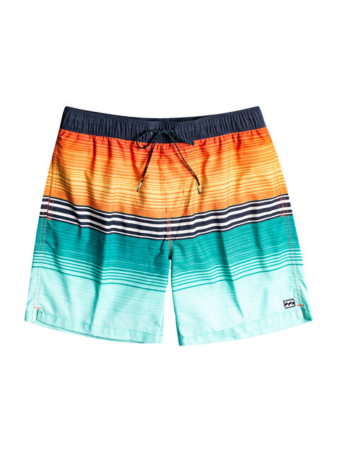 Billabong All Day Htr Stripe Lb Erkek Yeşil Volley Short - S000504559-18194