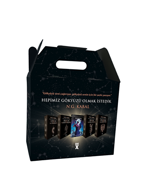 DEX Kitap Hepimiz Gökyüzü Olmak İstedik Kutulu Set - N. G. Kabal - S000487962-20063