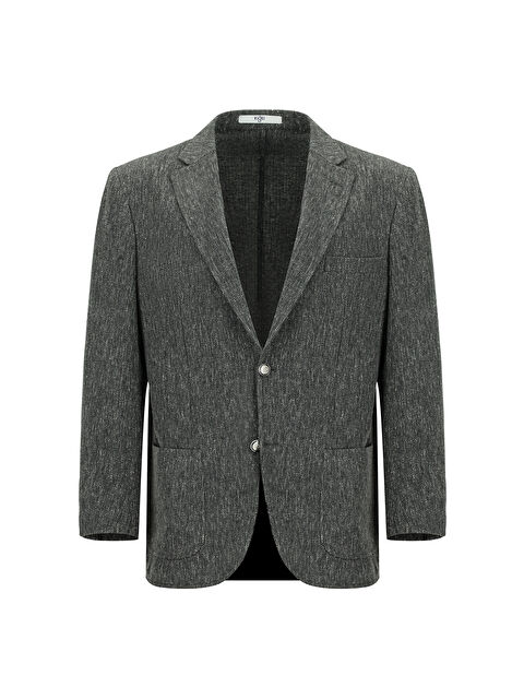 Kiğılı Relaxed Fit Rahat Kesim Desenli Elastanlı Spor Ceket - S000426407-26298