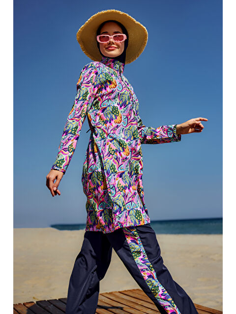 Remsa Mayo Paraşüt Tam Kapalı Tesettür Mayo Nisa R5501 - S000422548-21164