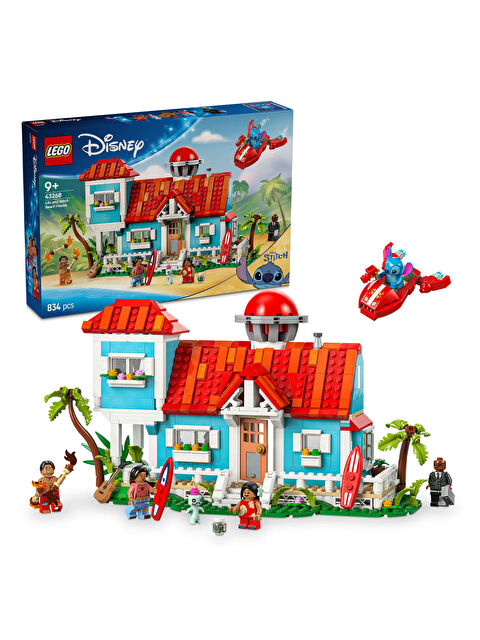 Lego Disney Lilo ve Stiç Plaj Evi 43268