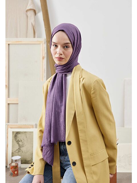 Fresh Scarfs Bambu Şal Ametist - S000420480-29334