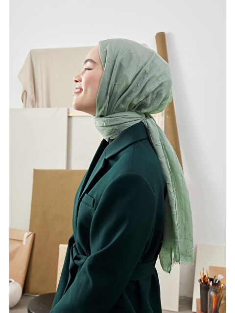 Fresh Scarfs Bambu Şal Deniz Köpüğü - S000420480-19981