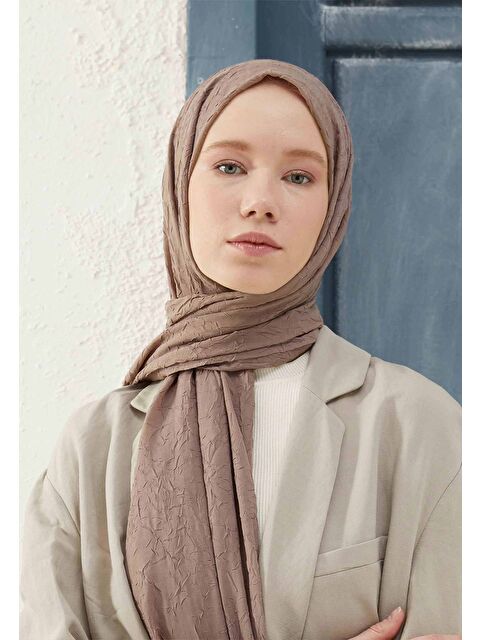 Fresh Scarfs Bambu Şal Ağaç Kabuğu - S000420480-23769