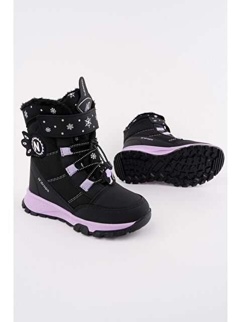 Muggo TWİNKLE İçi Kürklü Bağcıklı ve Cırtlı Kız Çocuk Bot - S000486708-2530