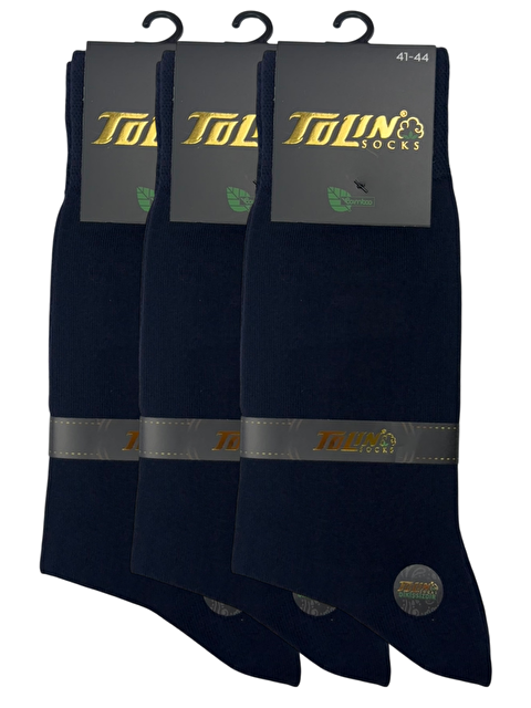 Tolin Erkek 3 lü Bambu Soket Çorap Seti 14100 - S000380486-21164
