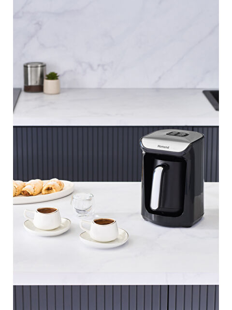 Homend Joy 1887H Konuşan Türk Kahve Makinesi Siyah - S000389101-19351