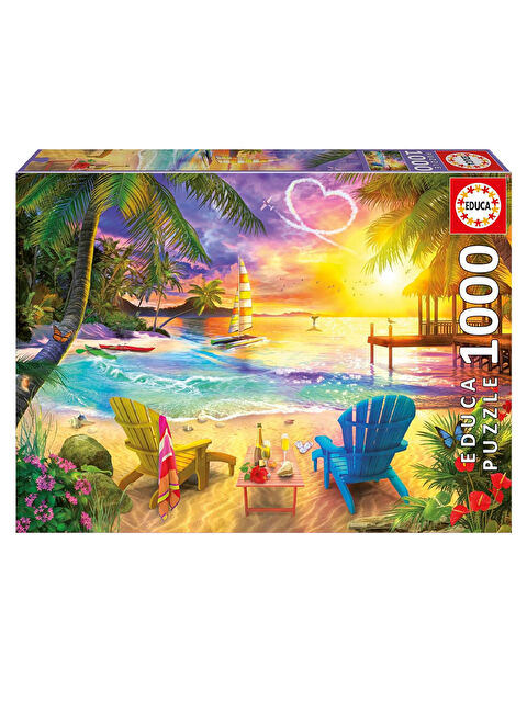 Educa Puzzle 1000 Parça Aşk Plajı 20255